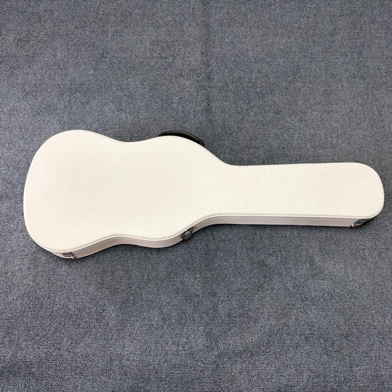 Musical Instrument Gif - Saf Beyaz Elektrik Gitar Kılıfı Deri