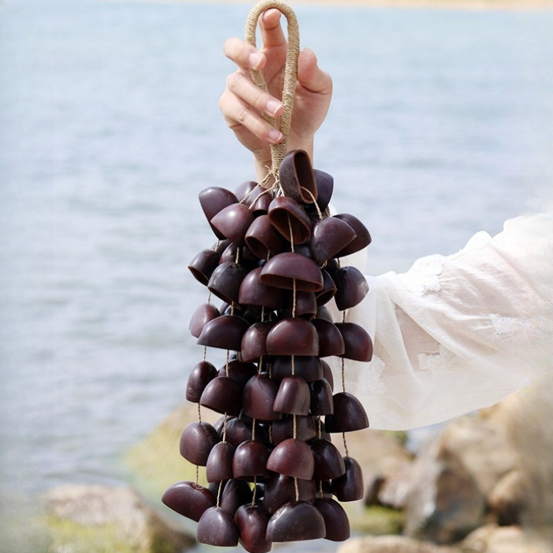 Musical Instrument Chimes - Fındık Kabuğu Rüzgar Çanı Ses Şifası