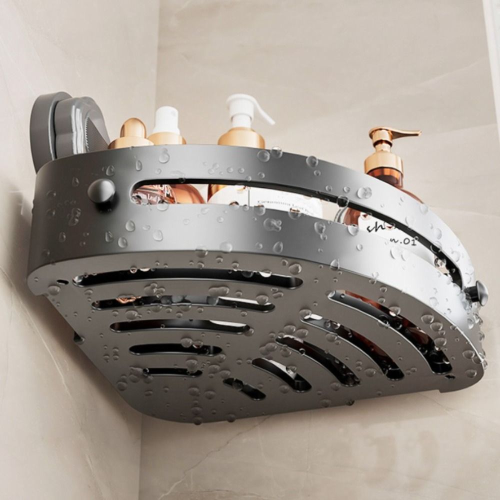 Musical Instrument Triangle - Vakumlu Banyo Rafı Duvara Monte Deliksiz
