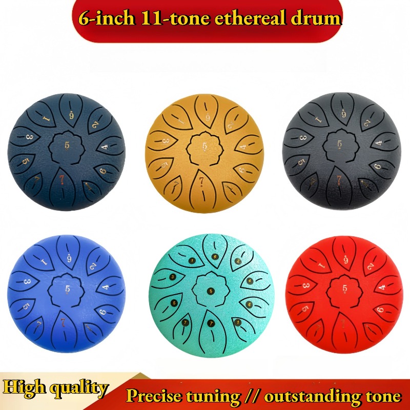 Musical Instrument Percussion - Enstrüman Ethereal Drum 6 İnç 11