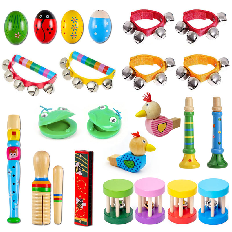 Musical Instrument For Toddlers - Çocuklar için Ahşap Müzik Aletleri Ritim