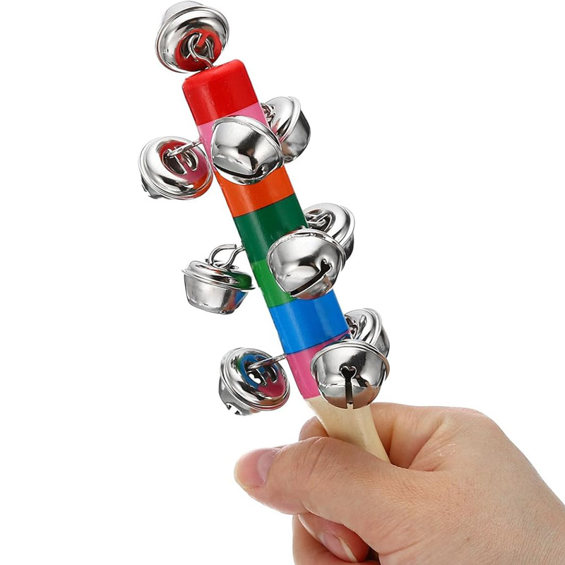 5 adet ahşap Jingle el Bells g - Musical Instrument For Toddlers incelemesi ve fiyatı
