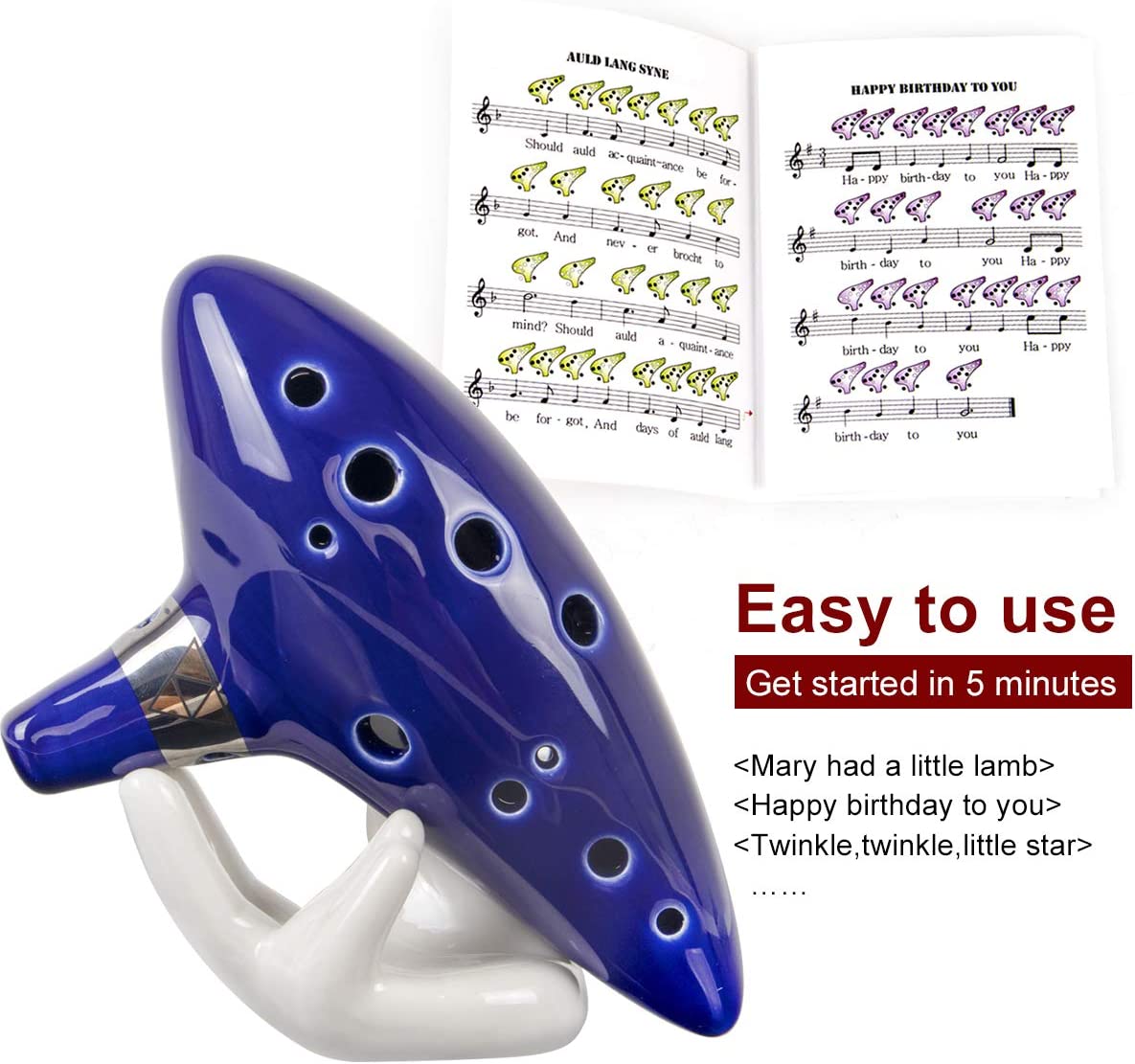 Ocarina, 12 Tonlu Alto C Seram - Song With Musical Instrument incelemesi ve fiyatı