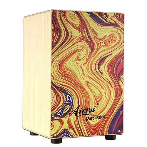 Renkli Ahşap El Cajon Davul Se - Musical Instrument Percussion incelemesi ve fiyatı